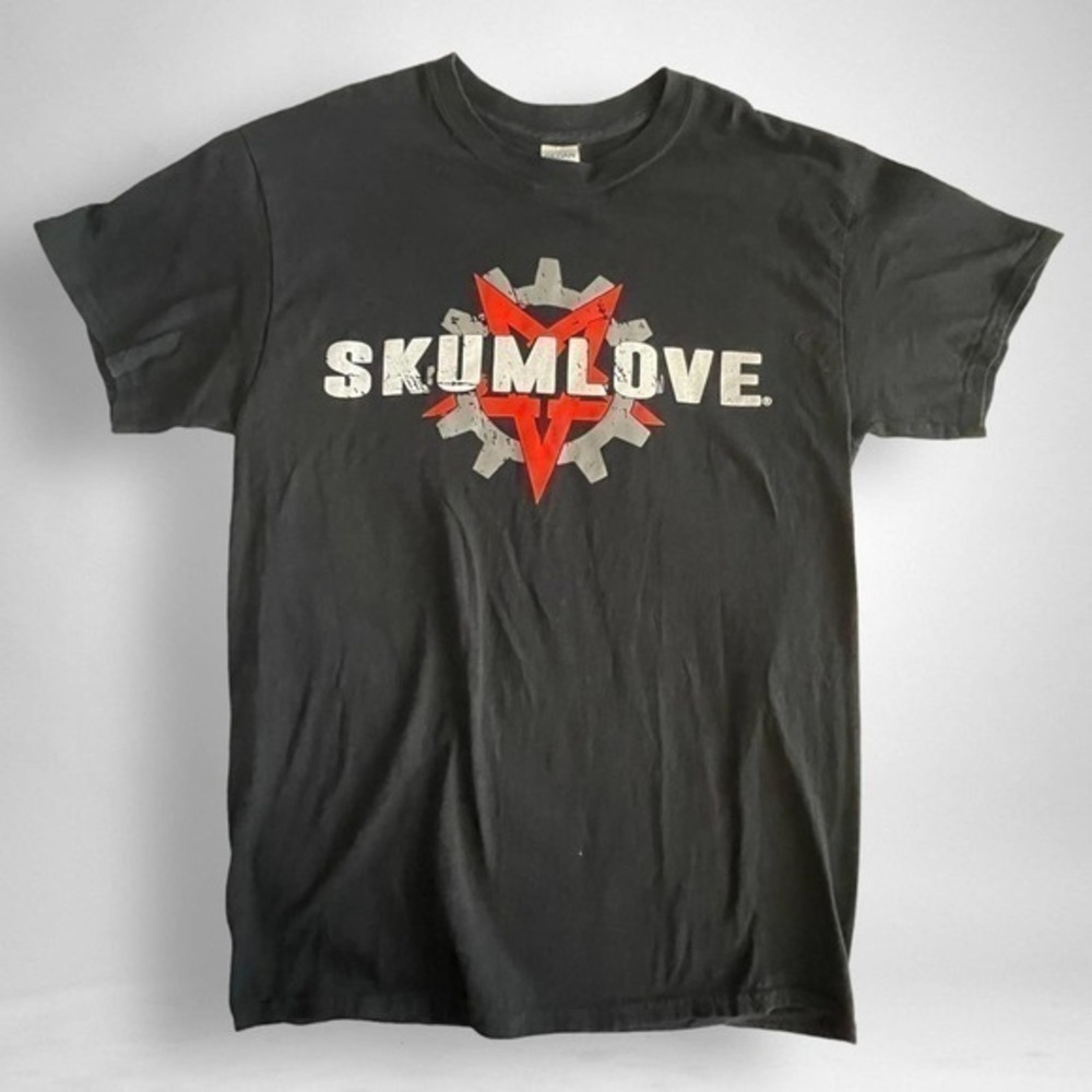 NSFW Dark Metal Band Skum Love Graphic Tee “F88CK FIGHT KILL” Punk as F*ck
